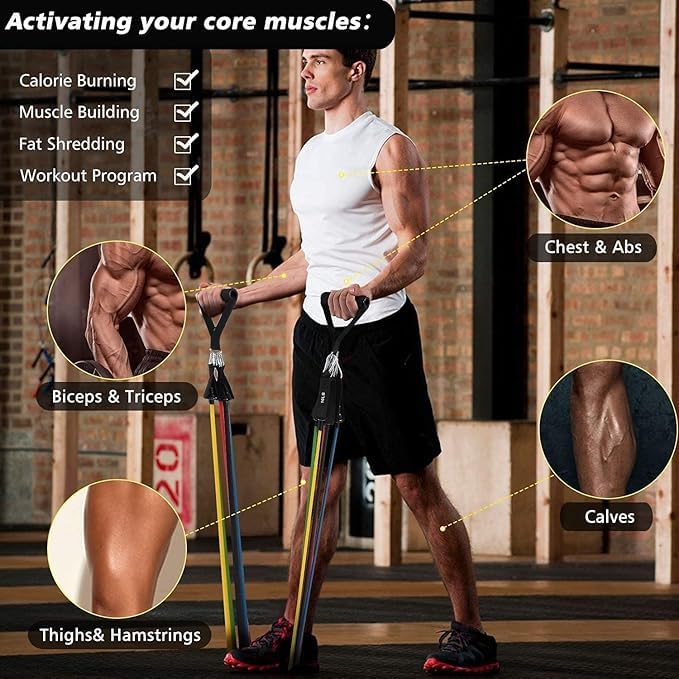 Viulvuk Home Gym Workout Kit for Men & Women - Image 7
