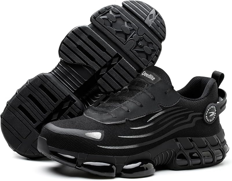 Ironstride Work Shoes for Men & Women | Slip Resistant Steel Toe Sneakers | Lightweight Puncture Proof Safety Shoes