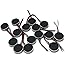 BestTong 15PCS 10mmx2mm Mini Tiny Vibration Motors 10000rpm Flat Coin Button-Type Micro DC Vibrating Motor for Tablet Pager M