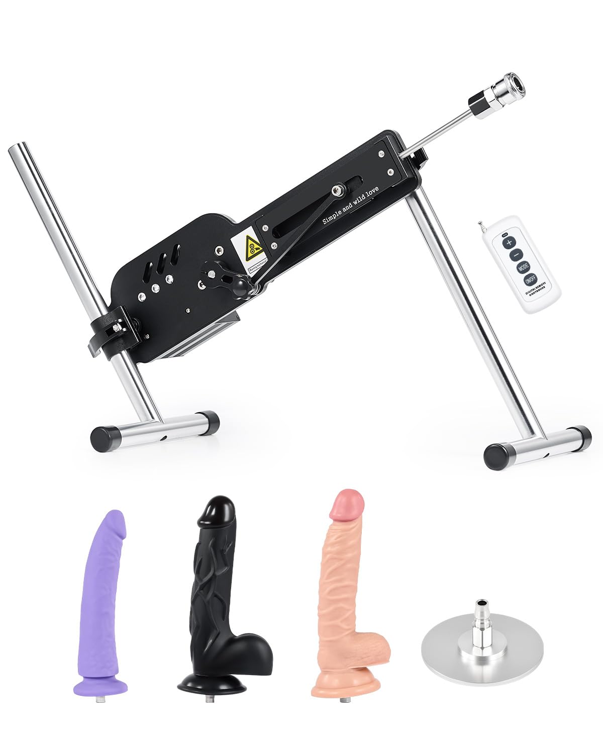 Amazon.com: SENSUA Automatic Sex Machine, Dildo Thrusting Machine with 3  Dildos, 3.5" Suction Cup, Remote Control for Women Men Couples, Adult Sex Toy  Machine Attachment for Vaginal Anal Sex Massage Masturbation :