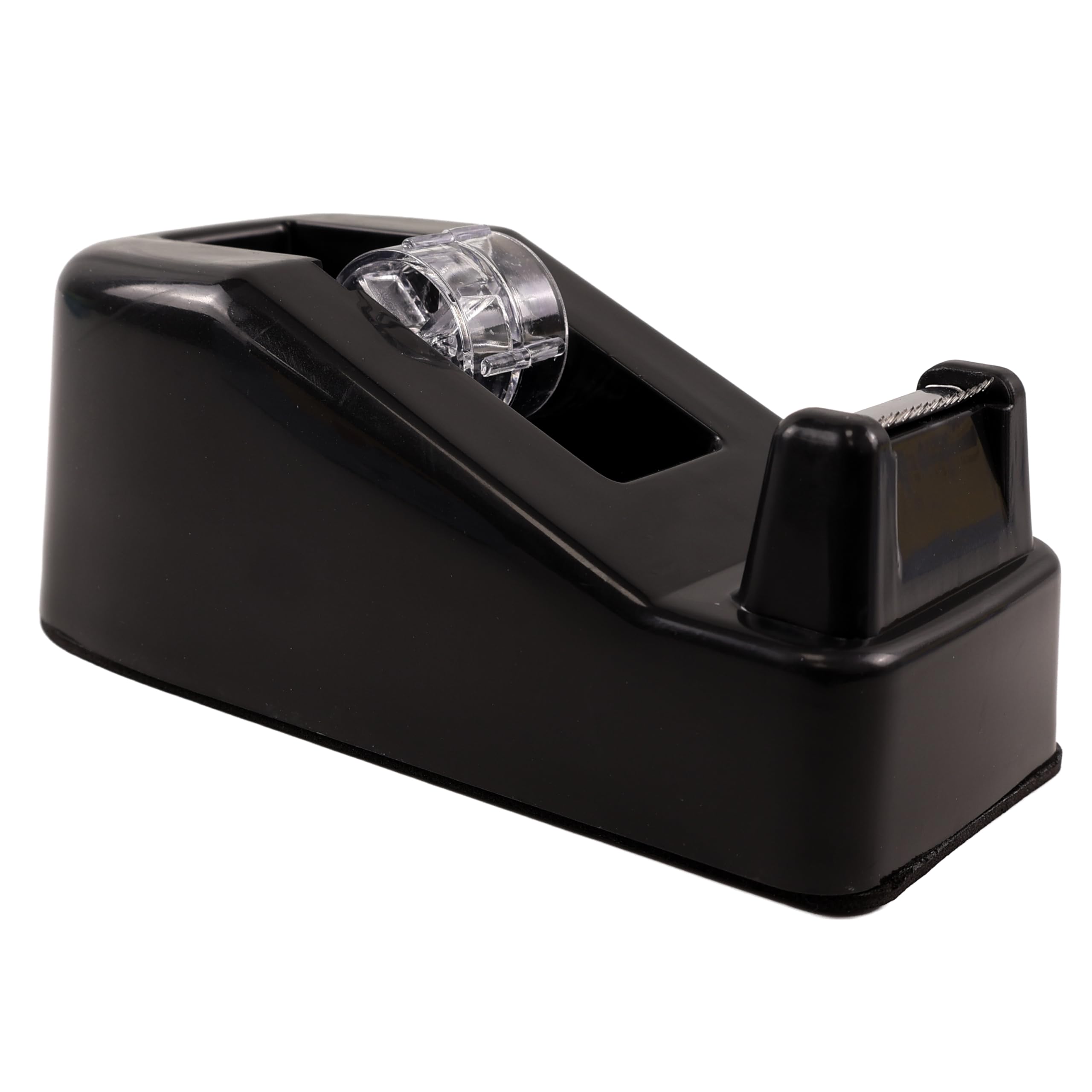 Raylu Paper® - Tape Dispenser for Desk and Office, Celo Dispenser with Weight and Non-Slip Base, Celo Holder for 33 m Rolls (Black)