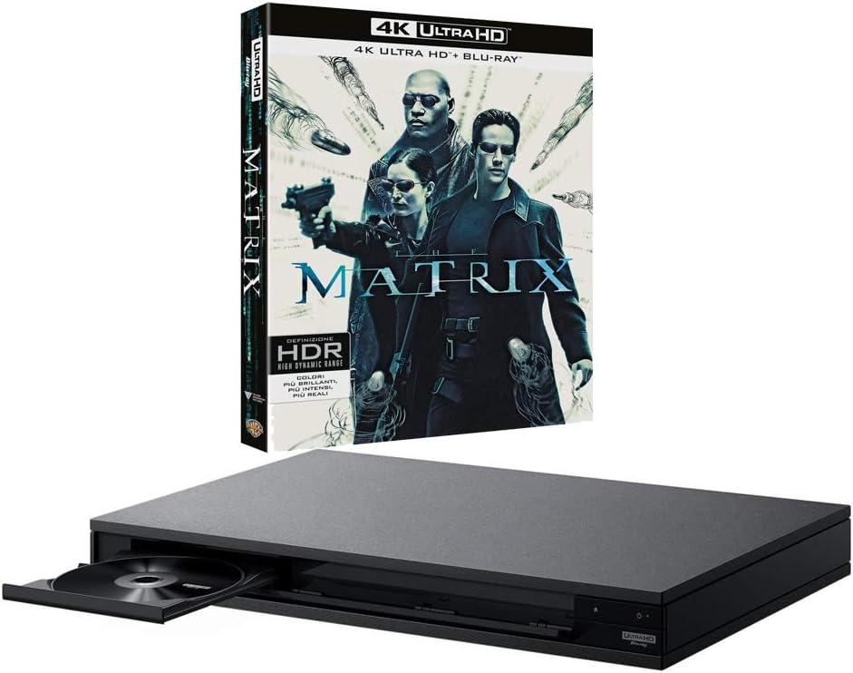 SonyUBP-X800M2 MULTIREGION Bundle including The Matrix Ultra HD 4K Blu-ray Disc