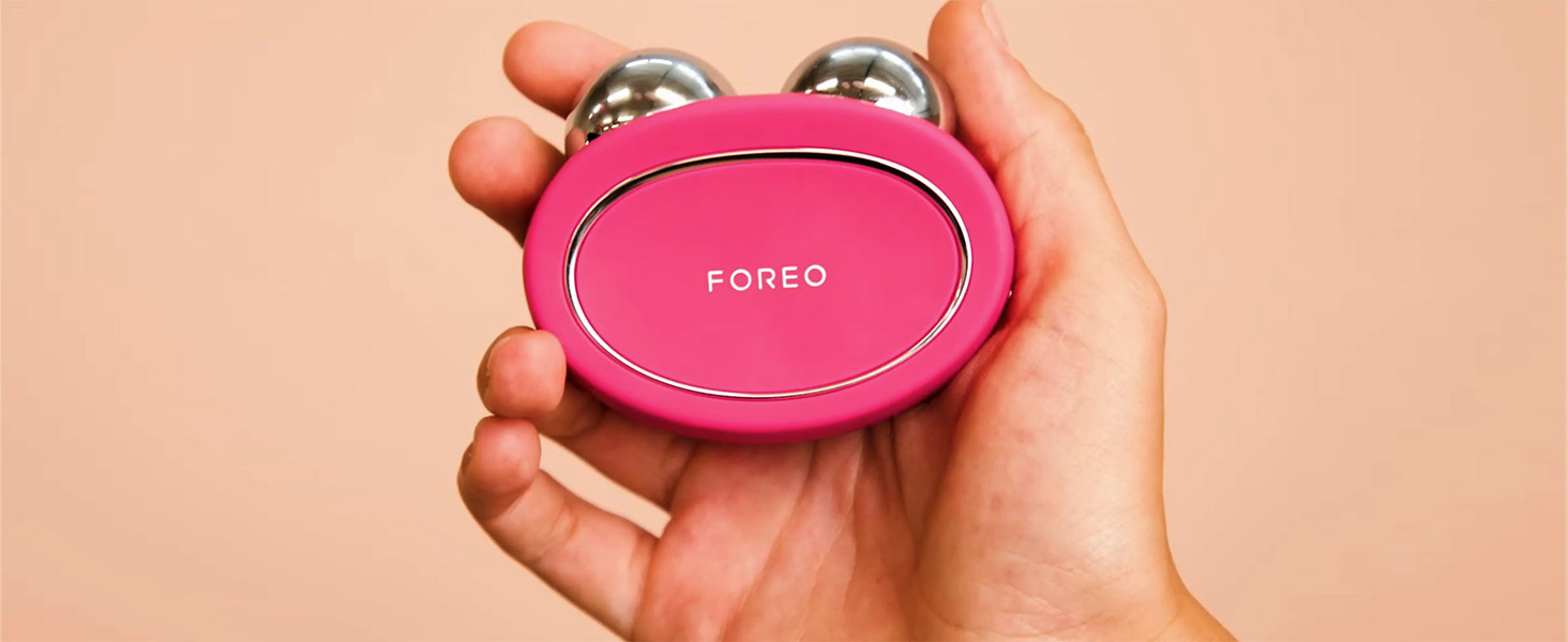 FOREO BEAR 2 Beauty Face Device – Lightweight & Wireless – Fuchsia