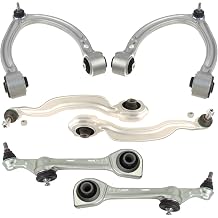 Lemforder 6pc Front Upper & Lower Control Arm Kit For W221 S-Class RWD