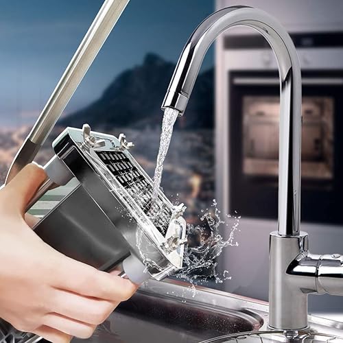 Vista 8 de French Fry Cutter, Sopito Professional Potato Cutter Stainless Steel with 1/2-Inch and 3/8-Inch Blade Great for Potatoes Carrots Cucumbers