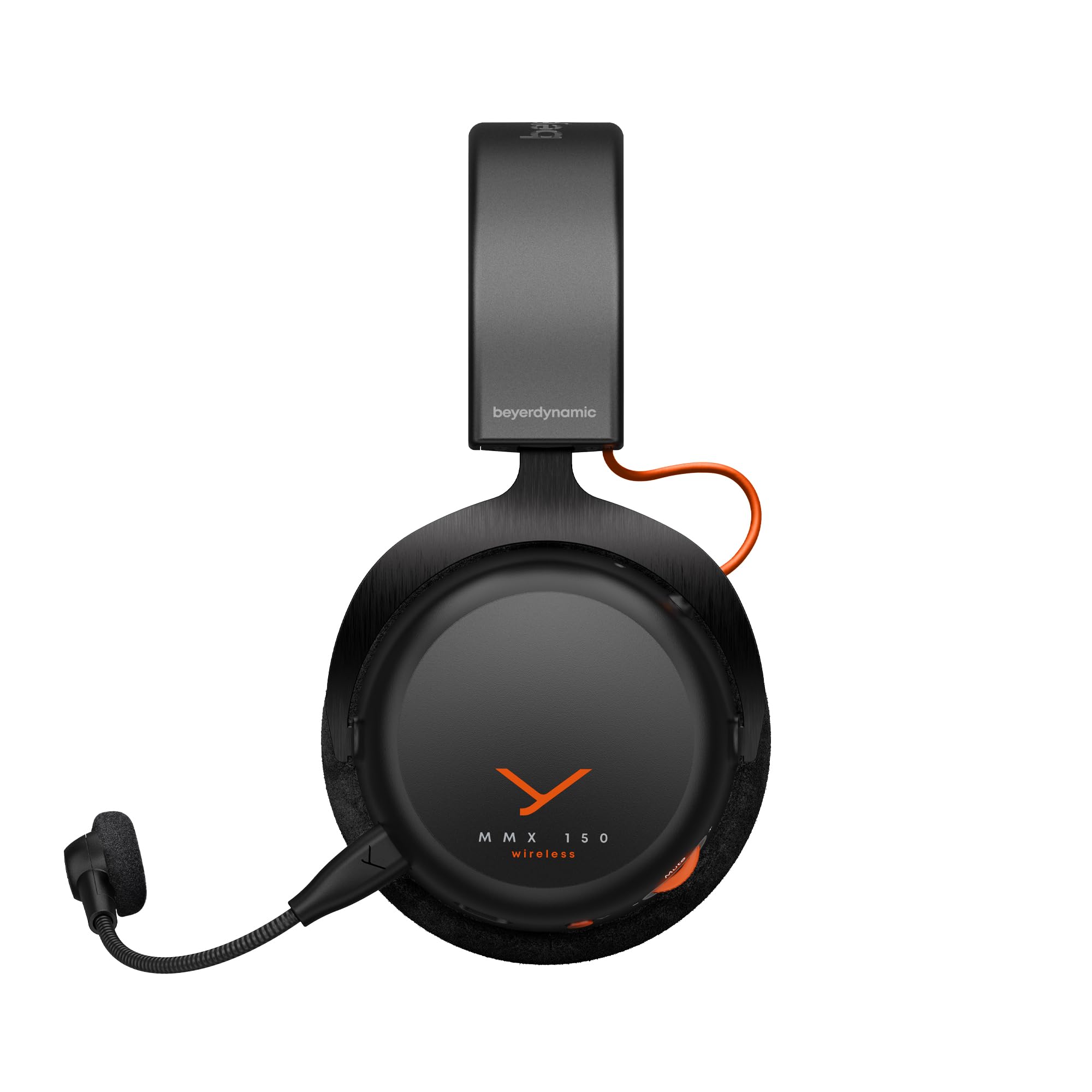 beyerdynamic MMX 150 Wireless - Kabelloses Gaming-Headset mit Klangpersonalisierung App, Velours-Ohrpolster, Akkulaufzeit von 50 Stunden in Schwarz