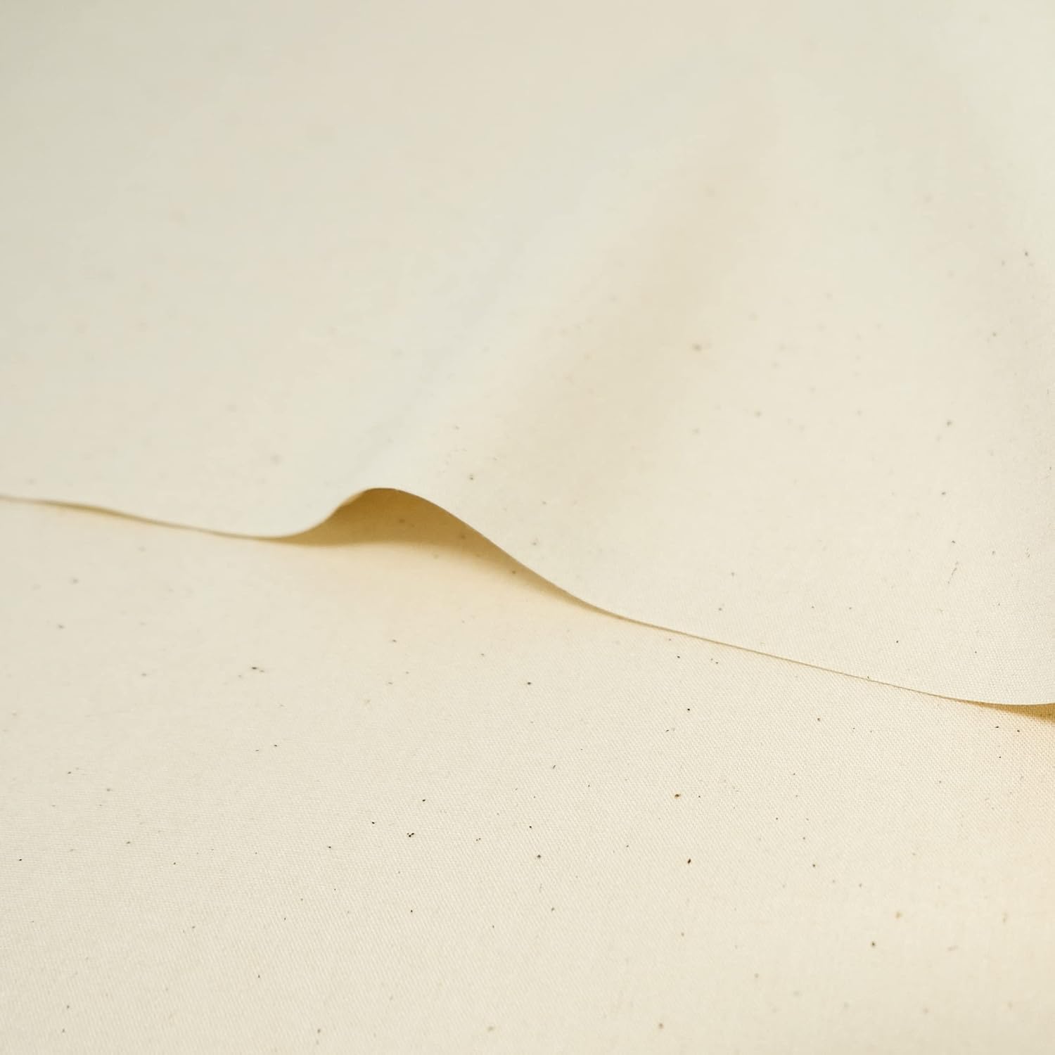 ROC-lon 44/45'' 100% Cotton Unbleached Permanent Press Super Muslin(Heavy-Weight) 15 Yard Bolt