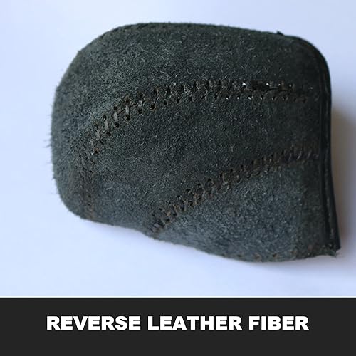 Miniatura 5 de EATAKWARD Funda para perilla de palanca de cambios de fibra de carbono PU para Ford Focus 2012 2013 2014 2015 2016 Ford Fiesta 2014 2015 2016 Ford