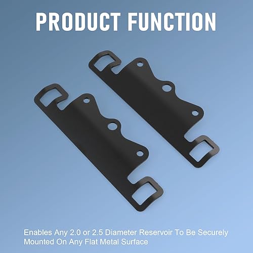 Miniatura 5 de Kit de soporte de montaje de depósito de amortiguadores universales 803-02-042 apto para depósito de 2.0 o 2.5 de diámetro