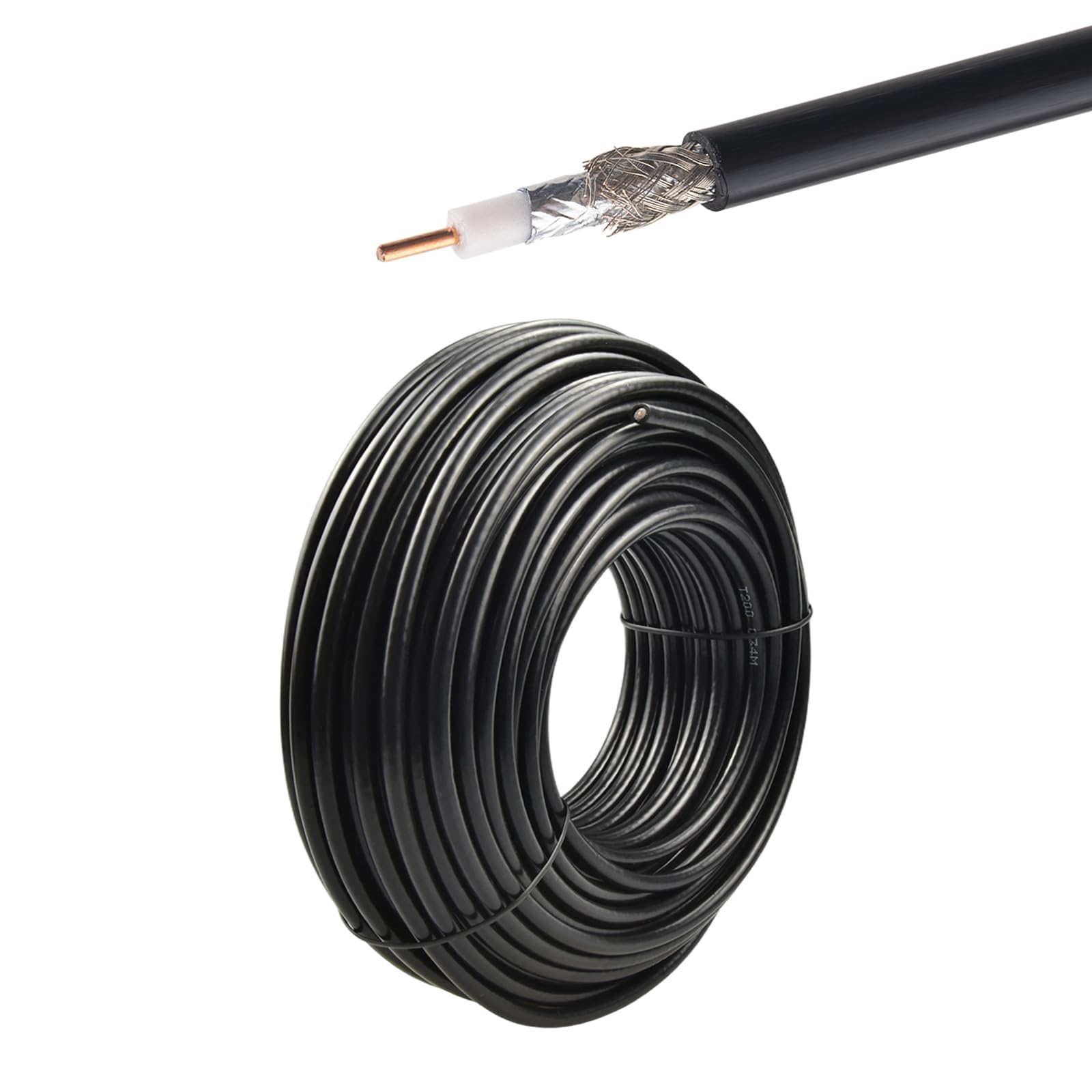 Cavo coassiale RG58 100FT 50 Ohm a bassa perdita
