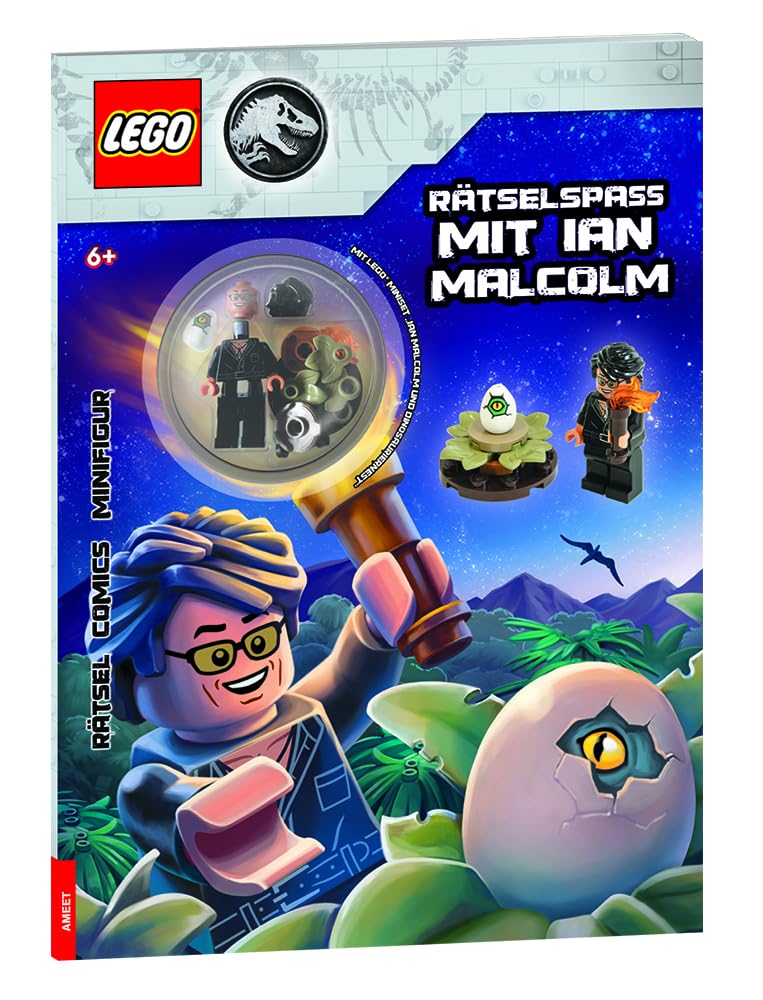 LEGO® Jurassic World™ - Rätselspaß mit Ian Malcom: mit Minifigur "Ian Malcom"