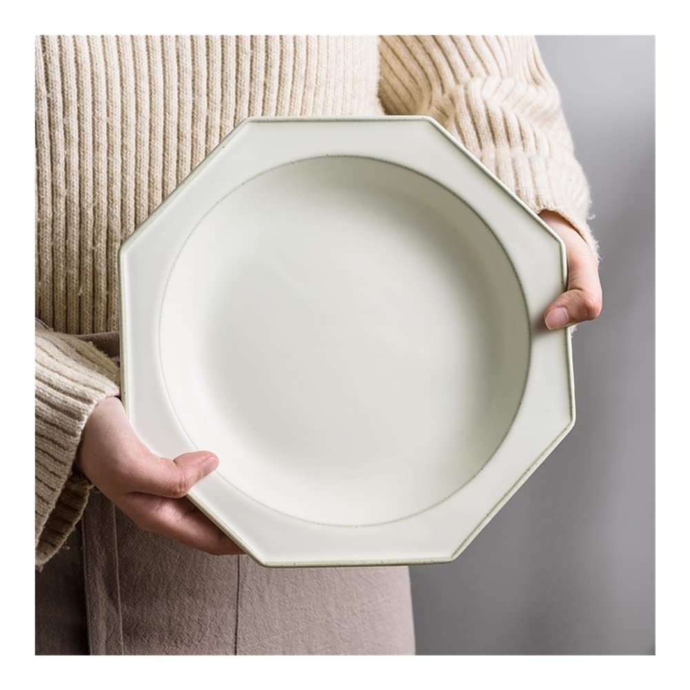 Amazon.co.jp: ヴィンテージの六角形のディナープレートの自宅のための