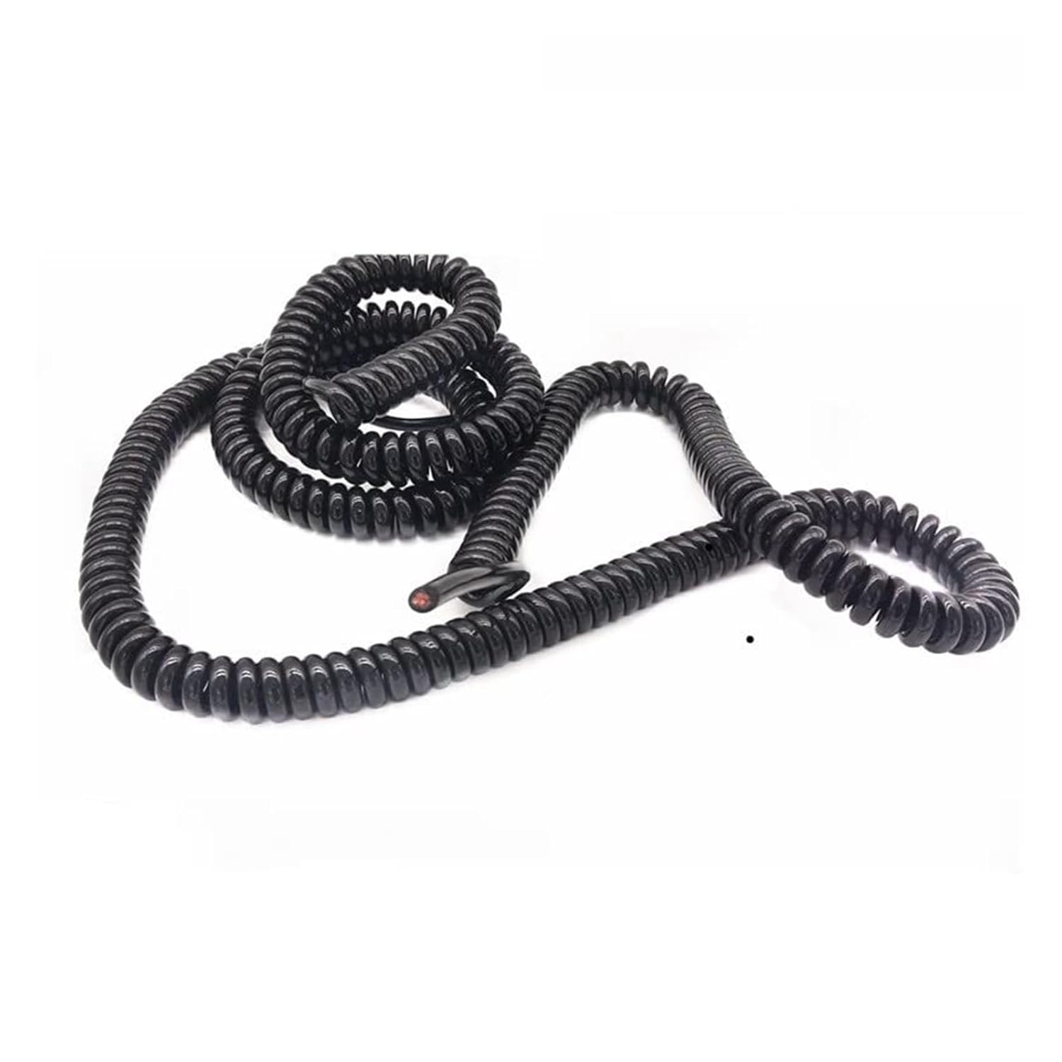 スプリング伸縮スパイラルケーブル、伸縮ワイヤースパイラルケーブル、 2芯/3芯/4芯スプリングスパイラルケーブルワイヤー電源ケーブル