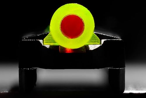 Miniatura 7 de HIVIZ M300 Escopeta frontal de fibra óptica estrecha color negro talla única