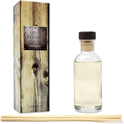 Miniatura 2 de Urban Naturals Winter Birch - Juego de regalo de aceite con difusor de varillas Aceite con fragancia de madera de abedul y bálsamo con varillas de