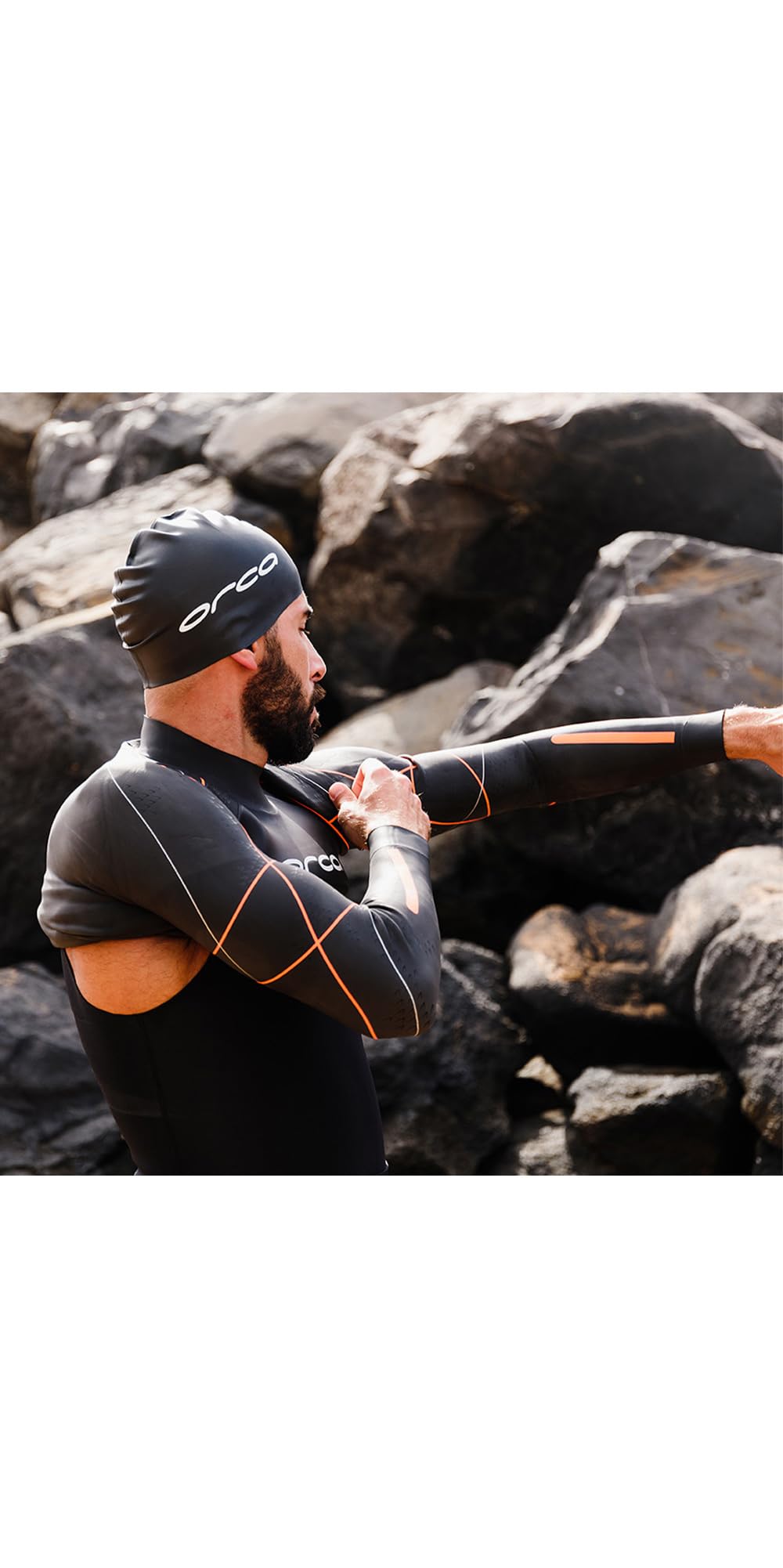 Orca Heatseeker Combinaison de plongée en néoprène pour homme Noir