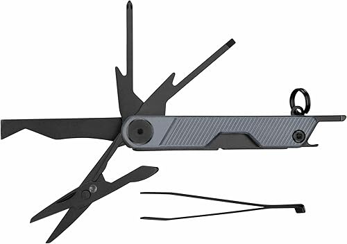 Miniatura 9 de Gerber Gear Armbar Mini - Multiherramienta de viaje 8 en 1 con abridor de paquetes, destornillador y tijeras, equipo de aventura EDC para Oro Rosa
