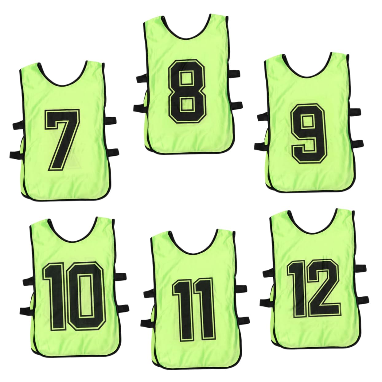 Kindertrikot Ausbildung üben Fußballtraining Westen Weiß trainingsanzüge Trainings Trikots Kinderweste -Weste Weste tragen Polyester (Polyester) Green