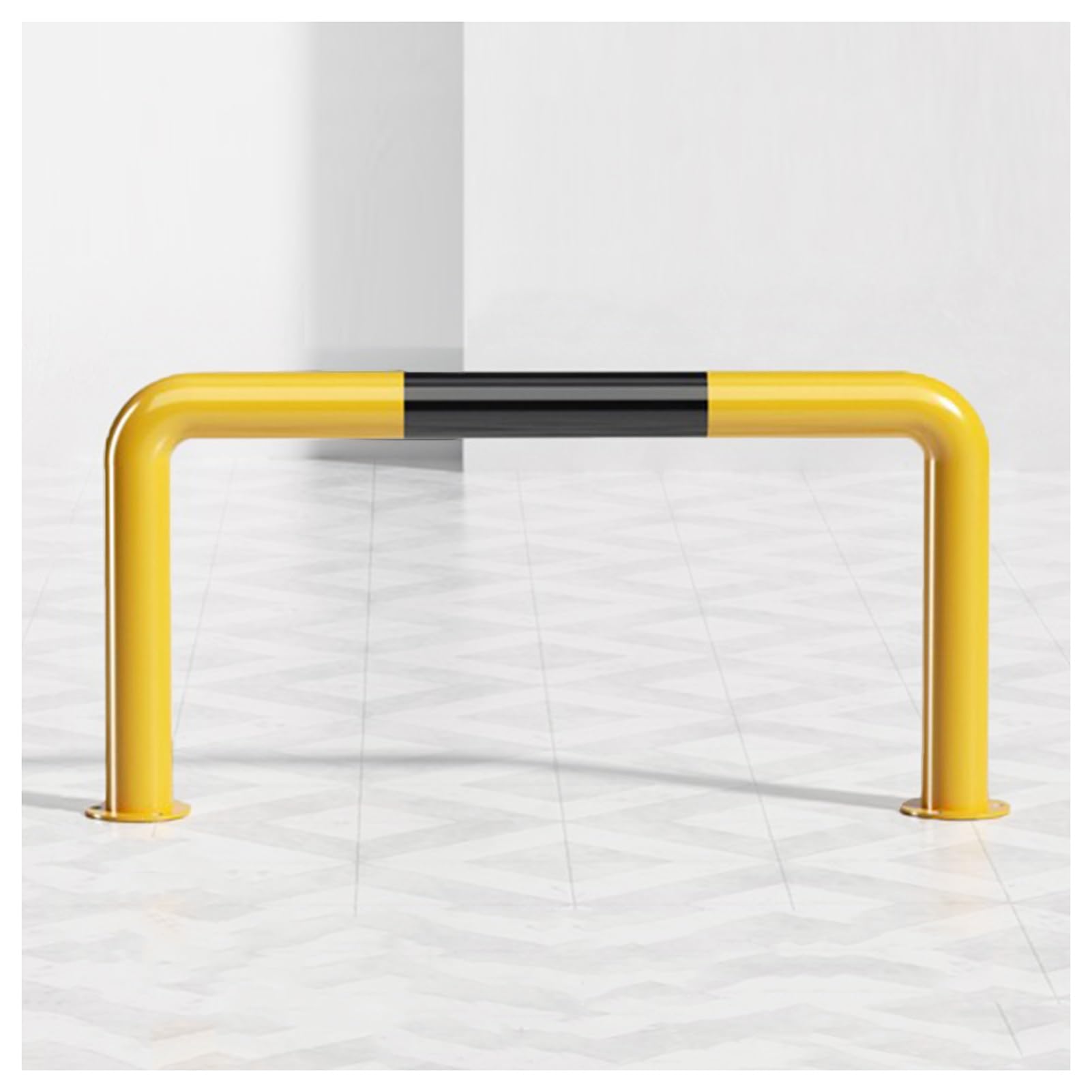 AYCDL Car Blocker, U-Shaped Guardrail Collision Bar,39.37/59inch -Collision Round Parking Post,U Shape Bollards for Driveway Garage Parking,One Color-39.37 x 19.68inch