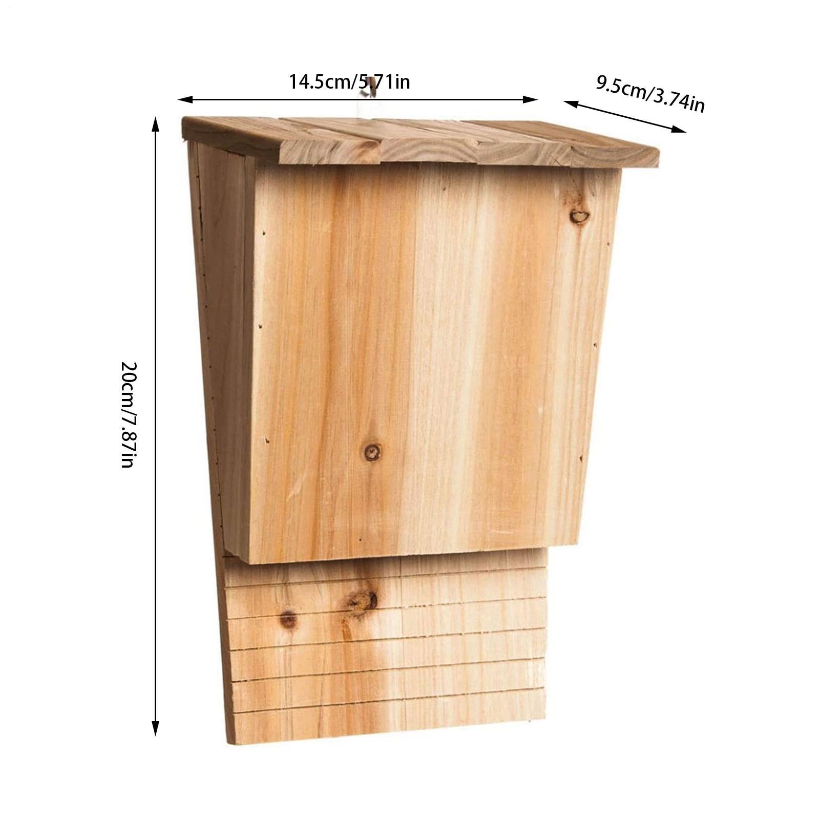 Bat Box In Legno Resistente Alle Intemperie