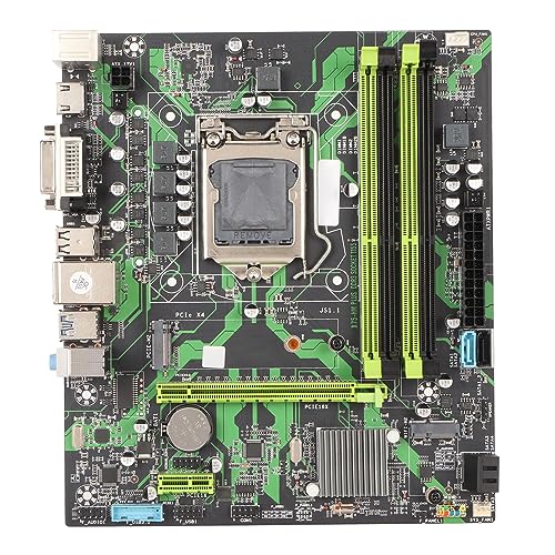 Placa Base de Escritorio B75 HM A 155 para Ng, Placa Base ATX con DDR3, 6Gbps, M.2 NVME, Salida PCIe X16 VGA HD, Compatible con