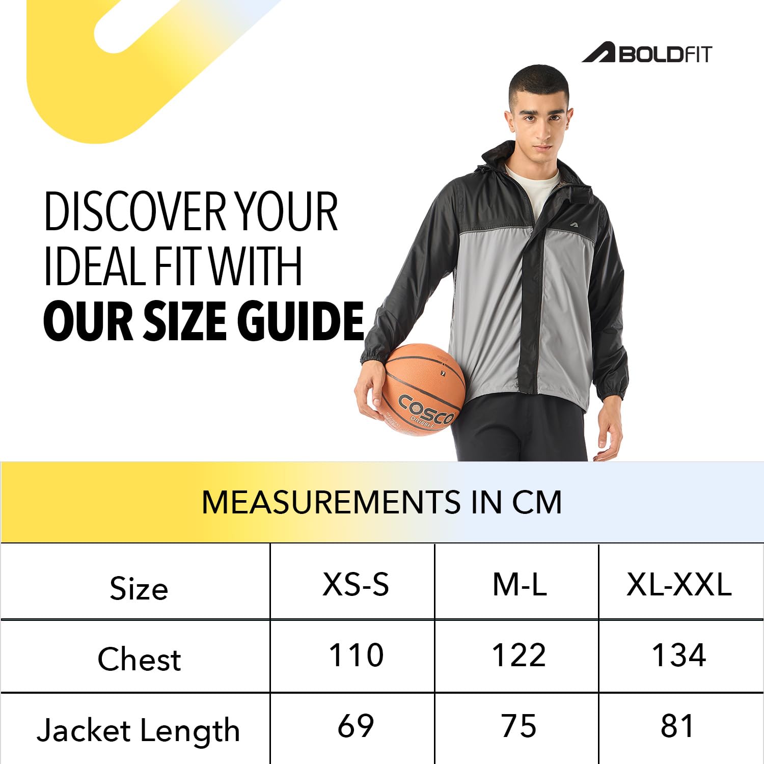 Boldfit Unisex-Adult (BFNimbusRainJacketGreyXLXXL_Black Grey_XL-XXL) - Image 4 thumbnail