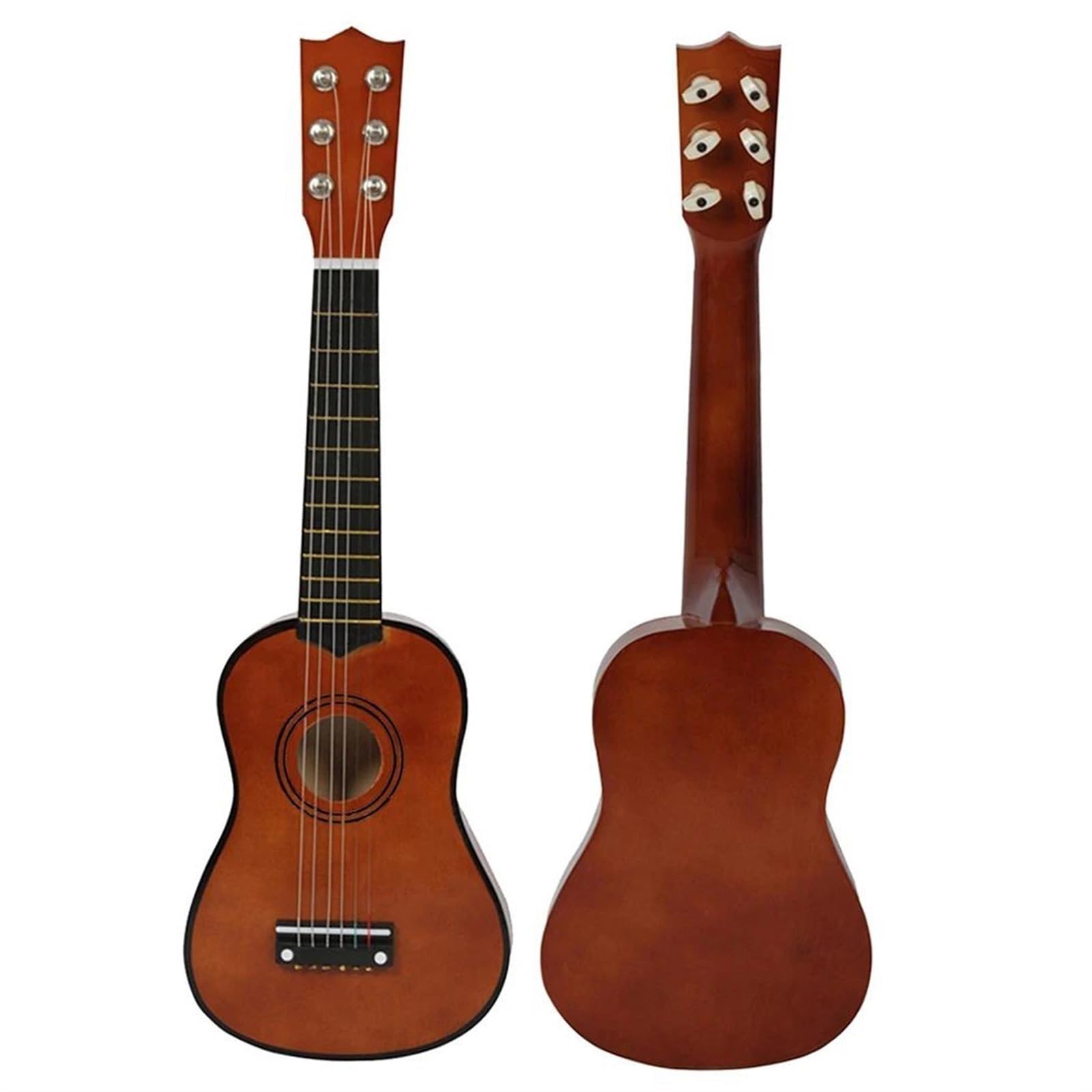 ukulele Strumento A 6 Corde Per Ukulele Per Principianti Di Chitarra Classica In Tiglio(Color:Coffeec)
