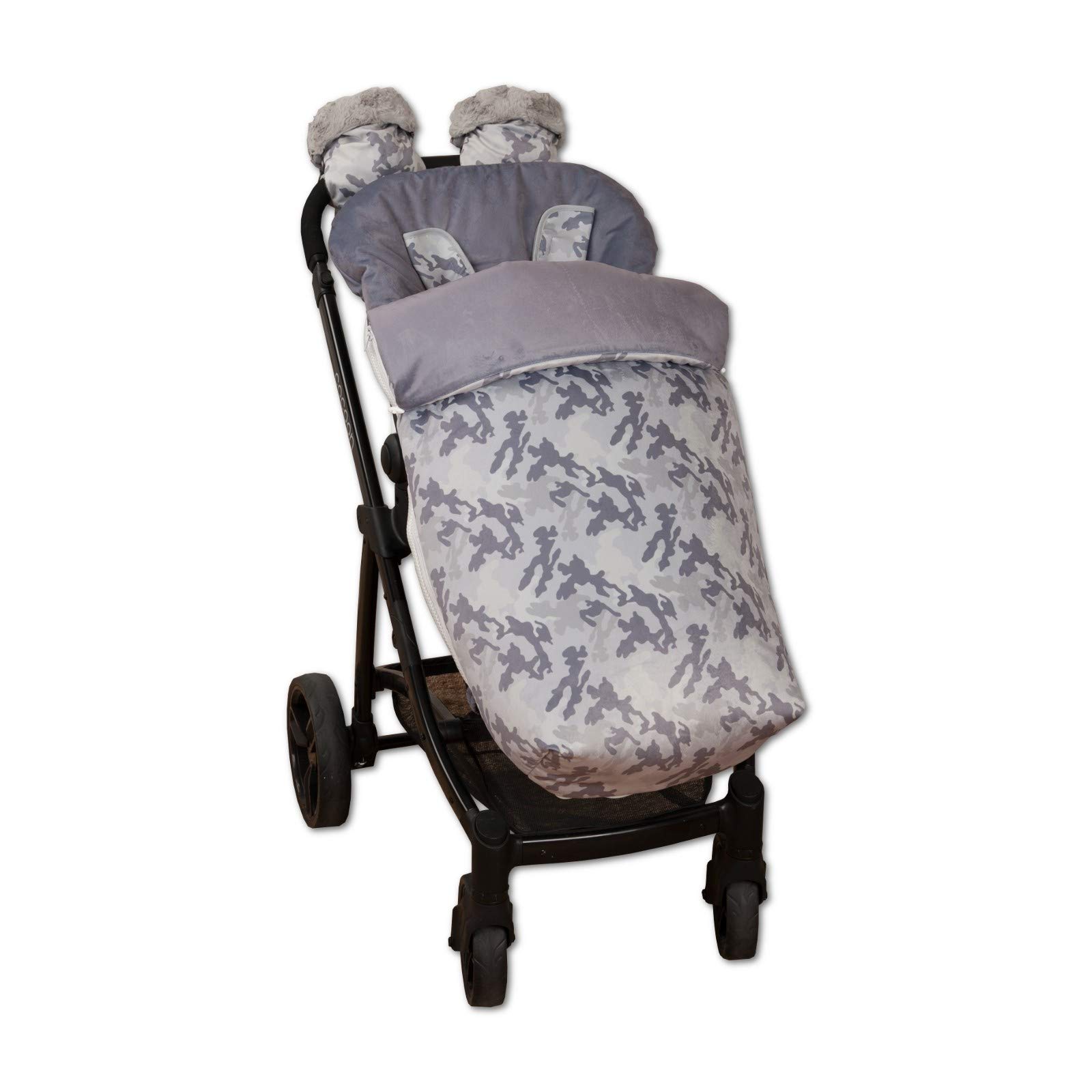 Babyline Little Warrior - Saco de silla con manoplas de regalo, unisex