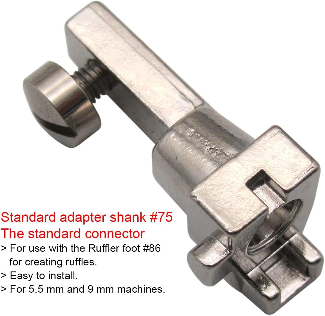 CKPSMS Brand - 1PCS #0083677000 75# Adapter Foot Low Shank Feet Compatible with/Replacement for Bernina ARTISTA, Aurora, Activa