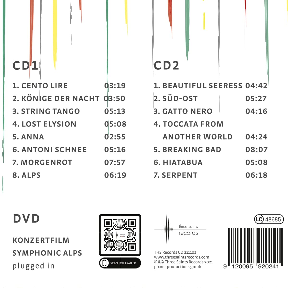 Symphonic Alps Plugged-in (2CD+DVD)