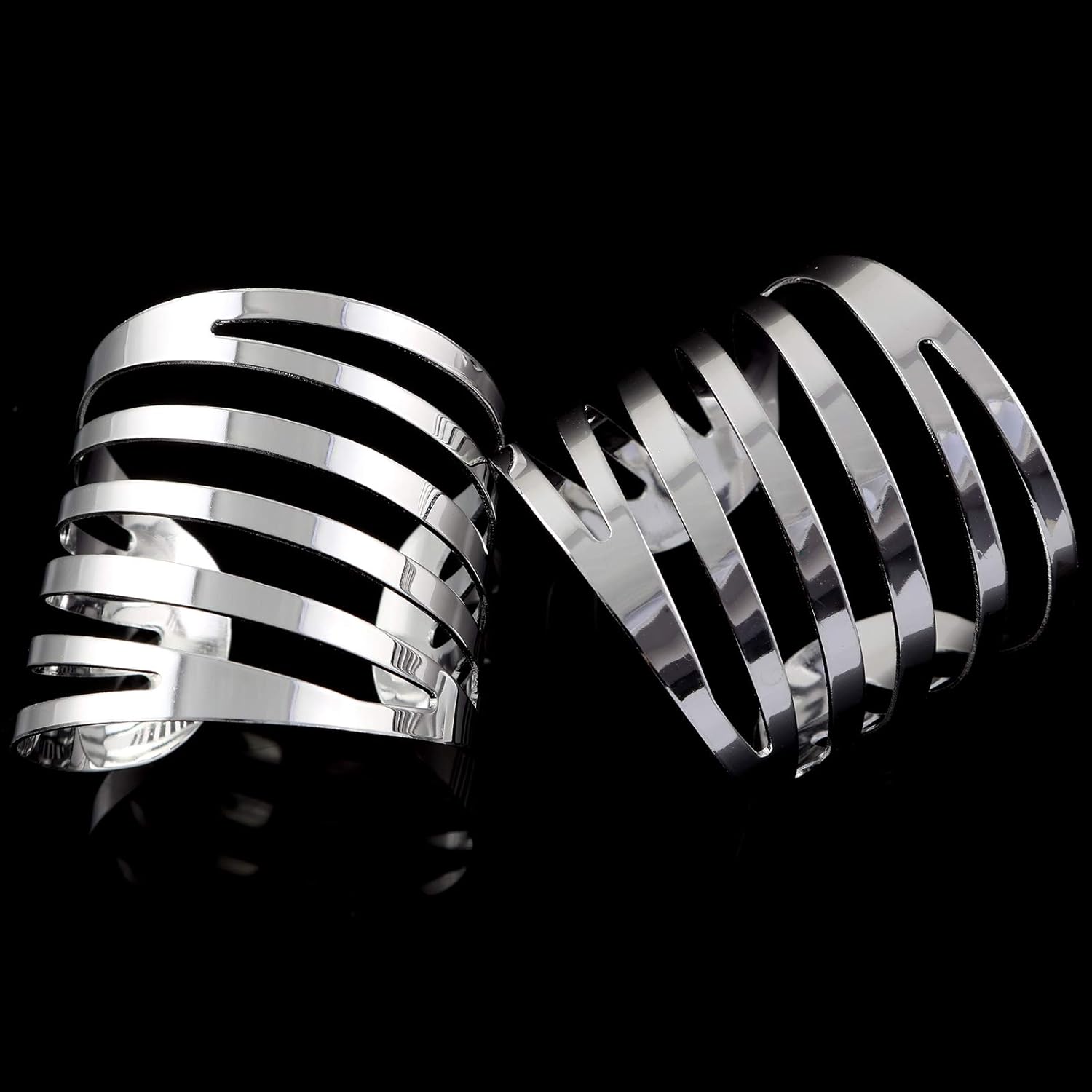 Black Friday Clearance Lind Kitchen 4PCS 40mm Swivel Hollow Alloy Napkin Buckle Napkin Rings Hollow Out Napkin Buckles Holder Silver Napkin Rings for Kitchen Get Special Price Lind Kitchen 4PCS 40mm Swivel Hollow Alloy Napkin Buckle Napkin Rings Hollow Out Napkin Buckles Holder Silver Napkin Rings for Kitchen