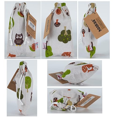 Miniatura 9 de haakaa Cepillo de madera para recién nacidos y niños pequeños, cepillo de cerdas de lana suave natural, ideal para gorra de cuna, regalo perfecto