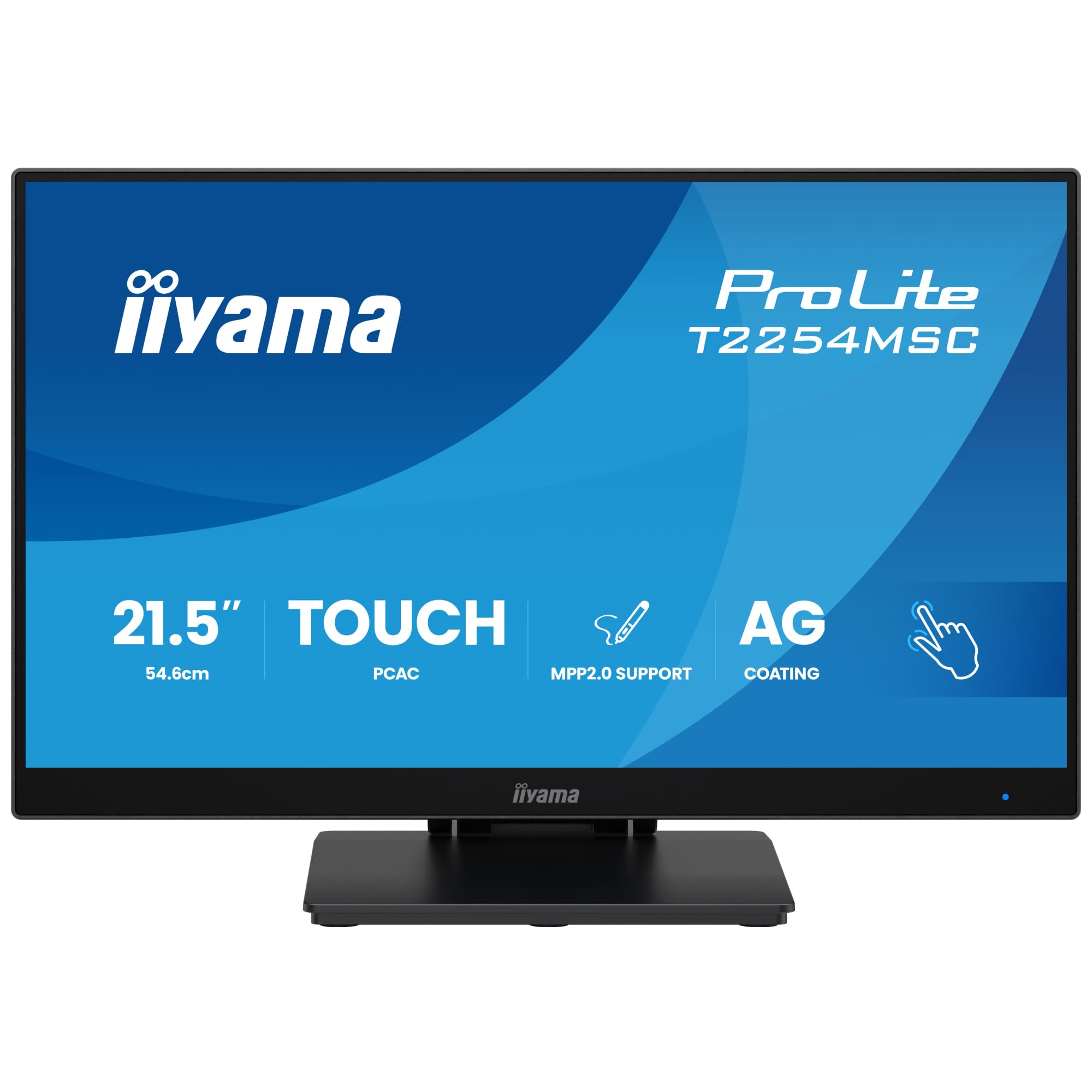Iiyama T2254msC-B2ag Monitor Pc 54,6 Cm [21.5] 1920 X 1080 Pixel Full Hd Led Touch Screen Nero (21.5 Prolite T2254msC-B2ag Touch Monitor - 21.5&rdquo