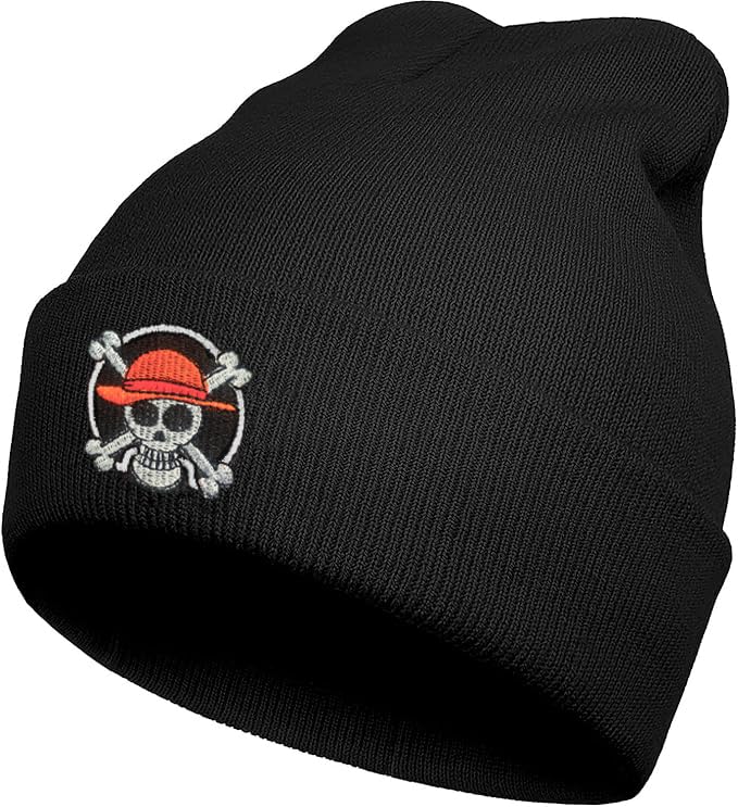 FSJJSOS Anime Cosplay Beanie Hats for Men Women Cool Funny Skull Skeleton Knit Hat