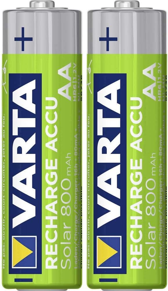 Varta 1x2 Solar Accu AA NiMH 800 mAh Mignon
