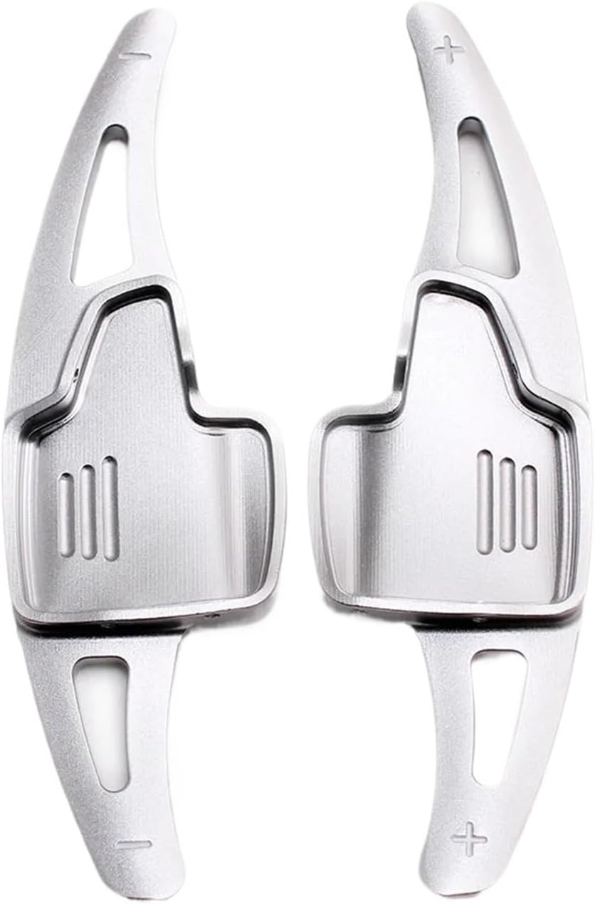 MUSM Pair Car Steering Wheel Shift Paddle Extender Stickers Aluminum Fit for Ford Fit for Kuga Car Accessories(4)