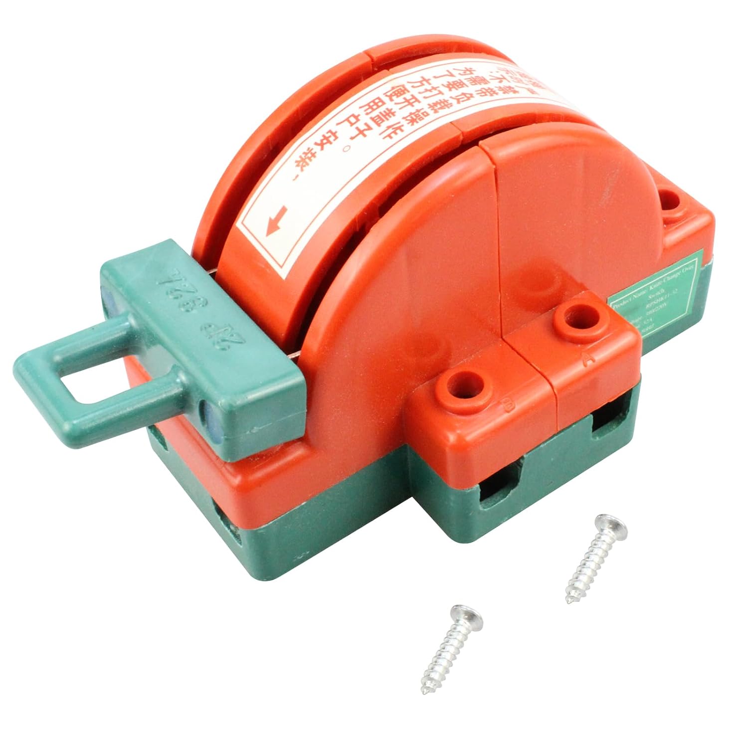 Disconnect Knife Switch Double Throw,32A 220V 2 Pole Safety Two-Way Double-Switching Switch
