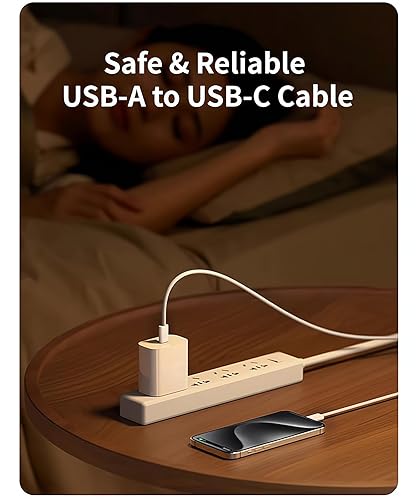 Miniatura 6 de Cable tejido USB A a USB C para Carplay, iPhone 15PlusPro Max, iPad Pro 11 12.9, iPad Air 45, iPad 10, iPad Mini 6, Apple TV Remote 3rd, cable de