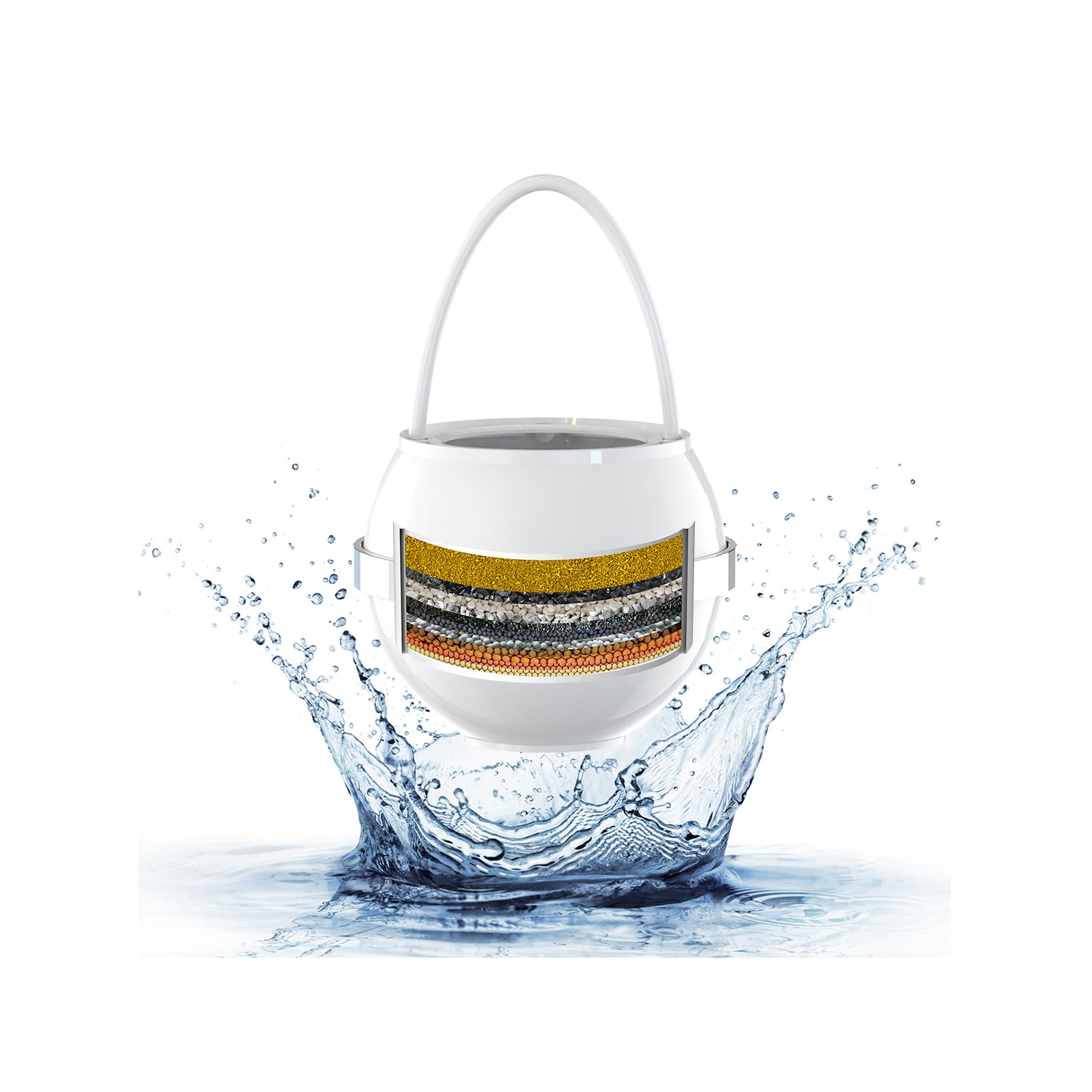 Luxury Version Bath Water Filter for Tub Faucet with Overflow