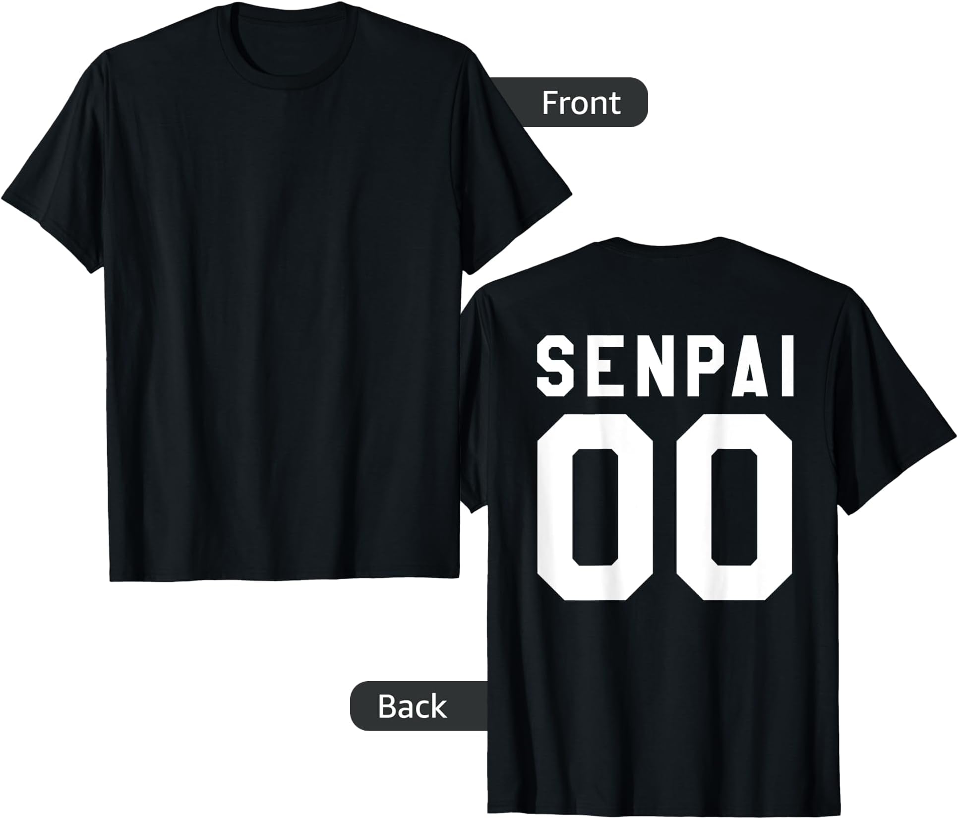 Senpai Jersey Manga Anime Japan Tshirt