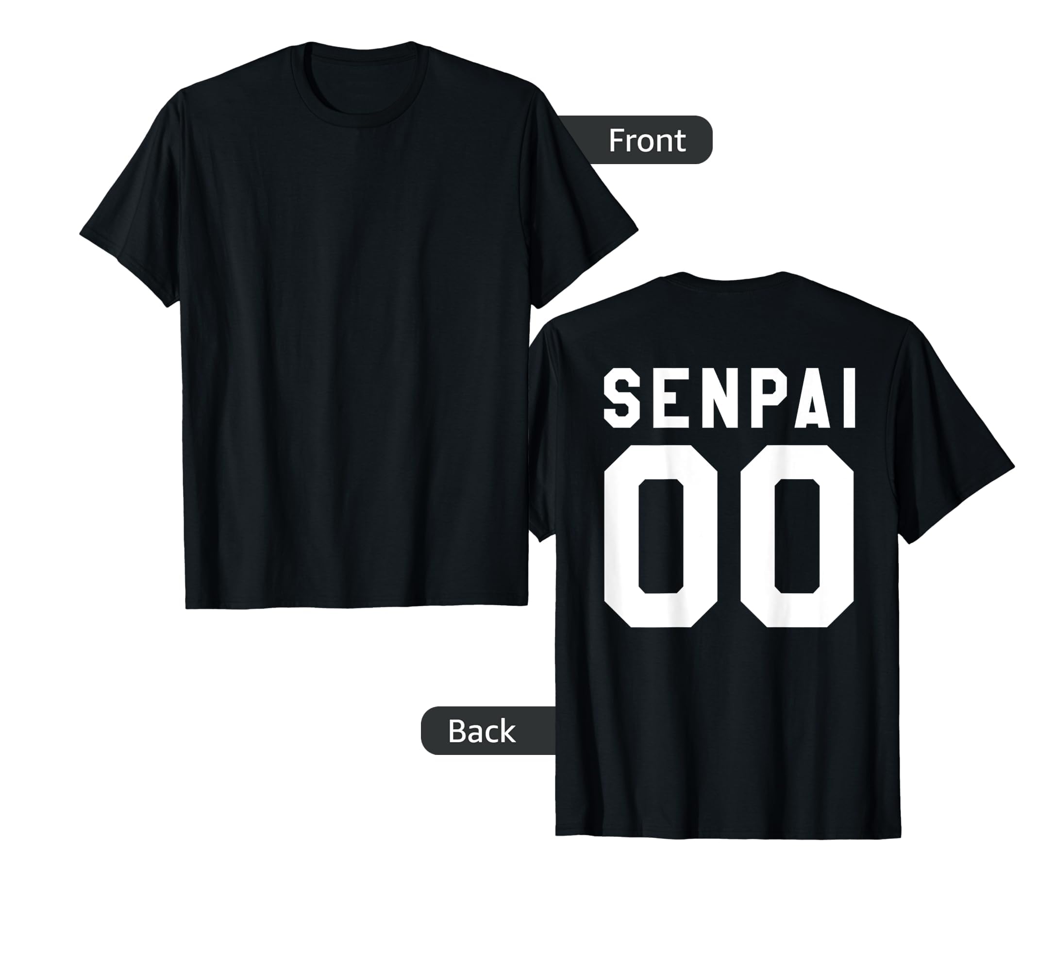 Senpai Jersey Manga Anime Japan Tshirt