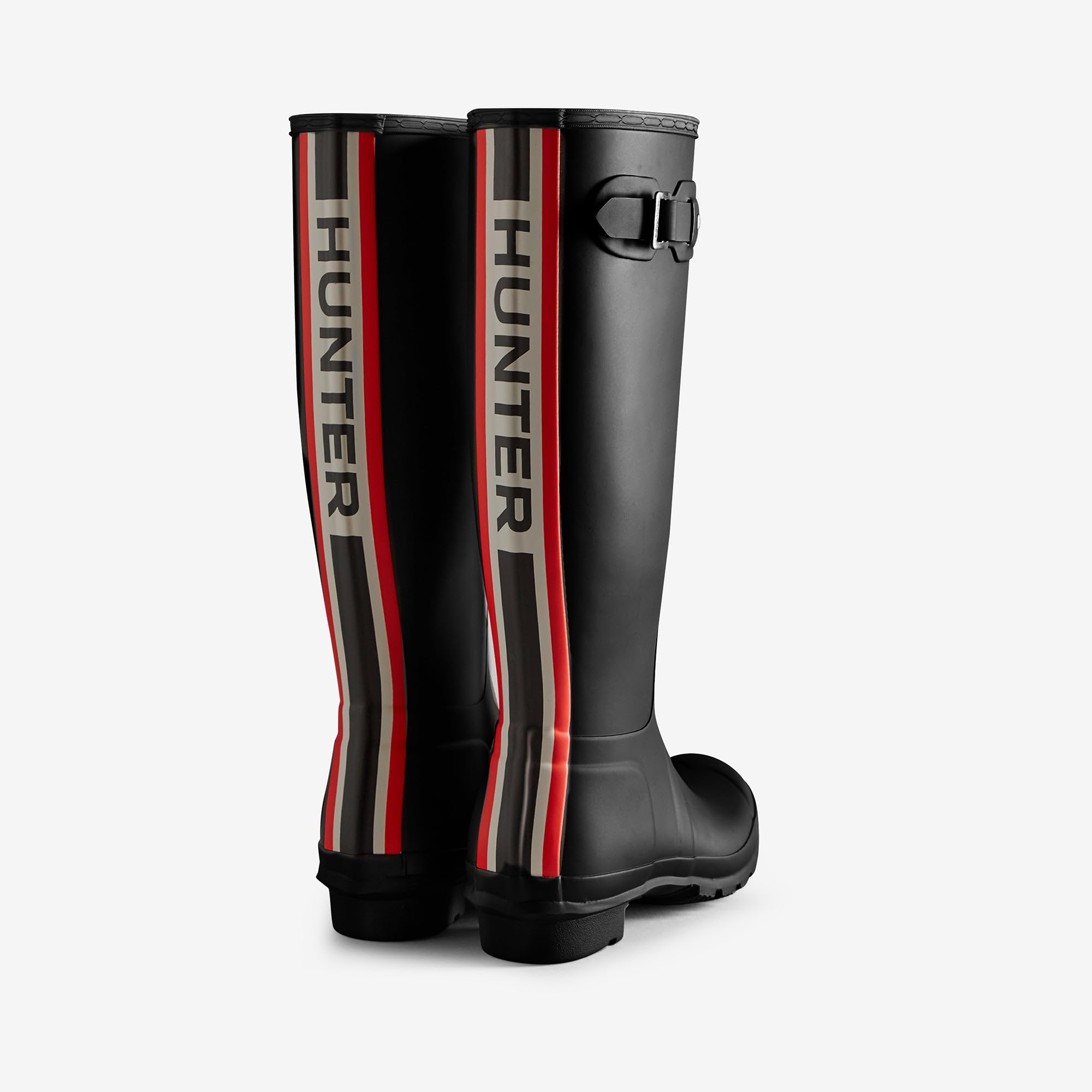 Hunter Logo Originale in Tre Colori, Stivali in Gomma Donna