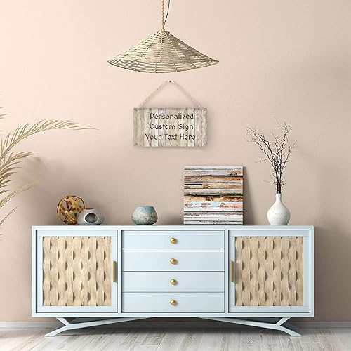 Miniatura 6 de Letreros de madera personalizados con tu texto de bienvenida para puerta delantera, decoración de pared para interiores y exteriores, placa de regalo