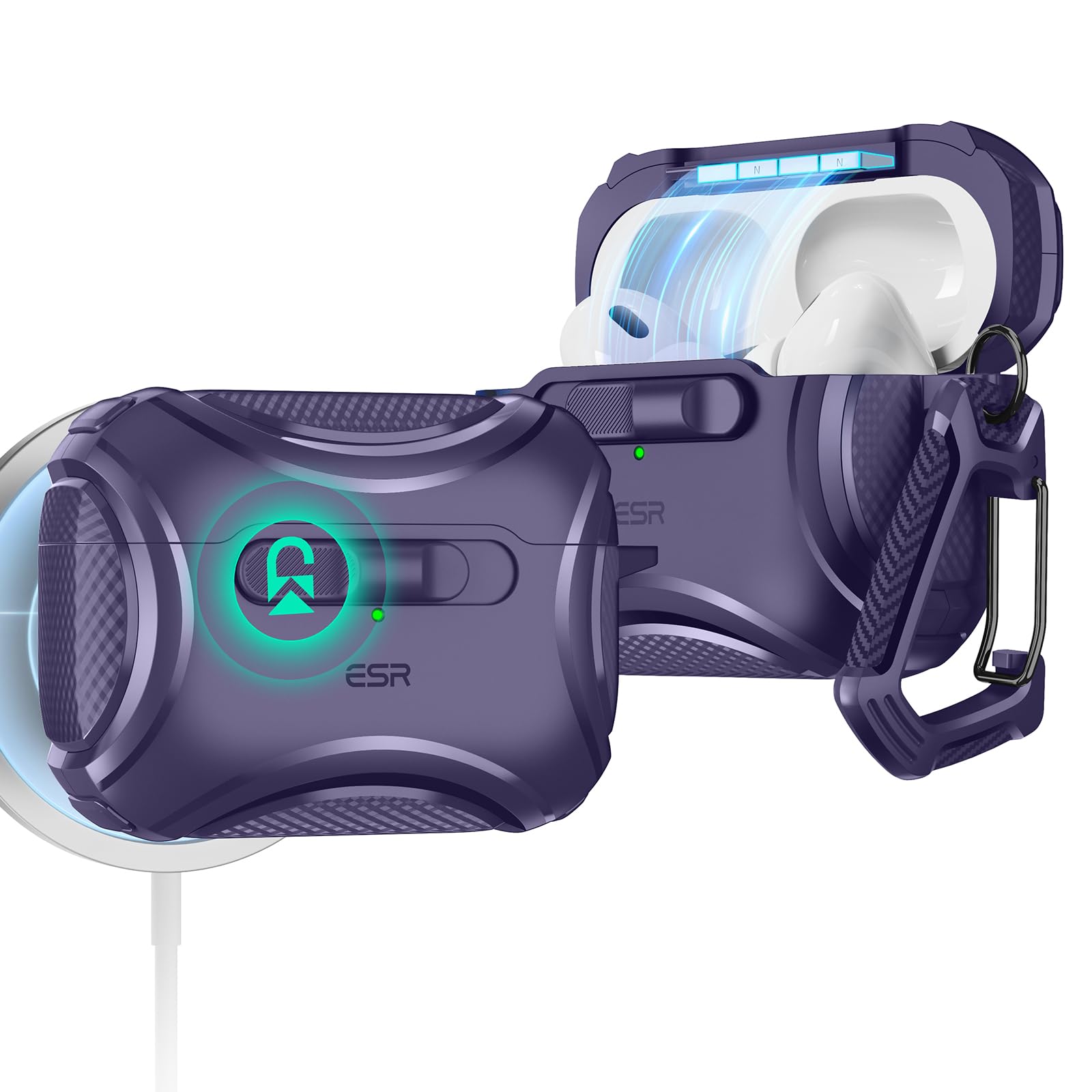 Amazon | ESR AirPods Pro2 ケース MagSafe対応 AirPods Pro 第2世代
