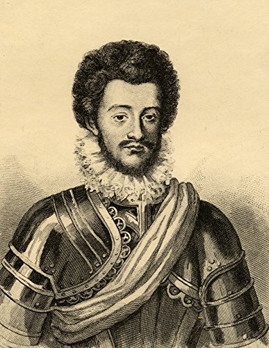 Charles De Guise Duc De Mayenne 1554-1611 Photo-Etching From An Old Print From The Book Lady Jackson S Works Viii The Last Of The Valois Ii Published London 1899 Poster Print (13 x 17)