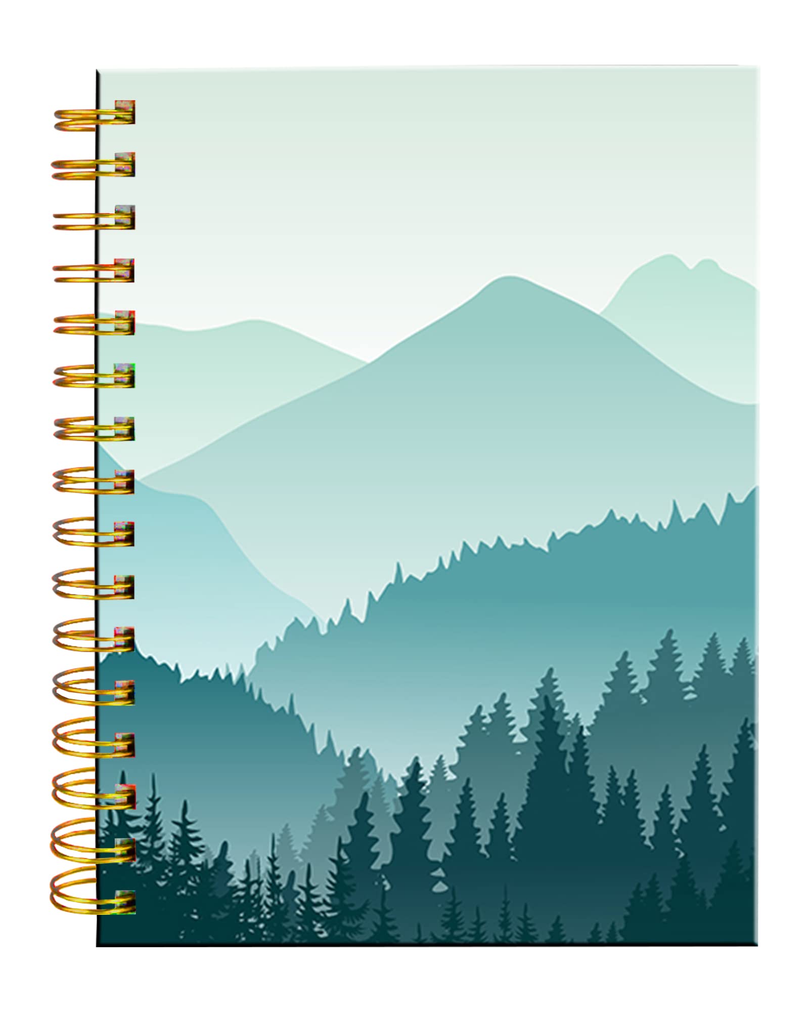 iampanda Spiral Journal Notebook,Strong Twin-Wire Binding with Premium Paper for Girl Women,60 Sheets A5 College Ruled Notebook/Journal,Perfect for