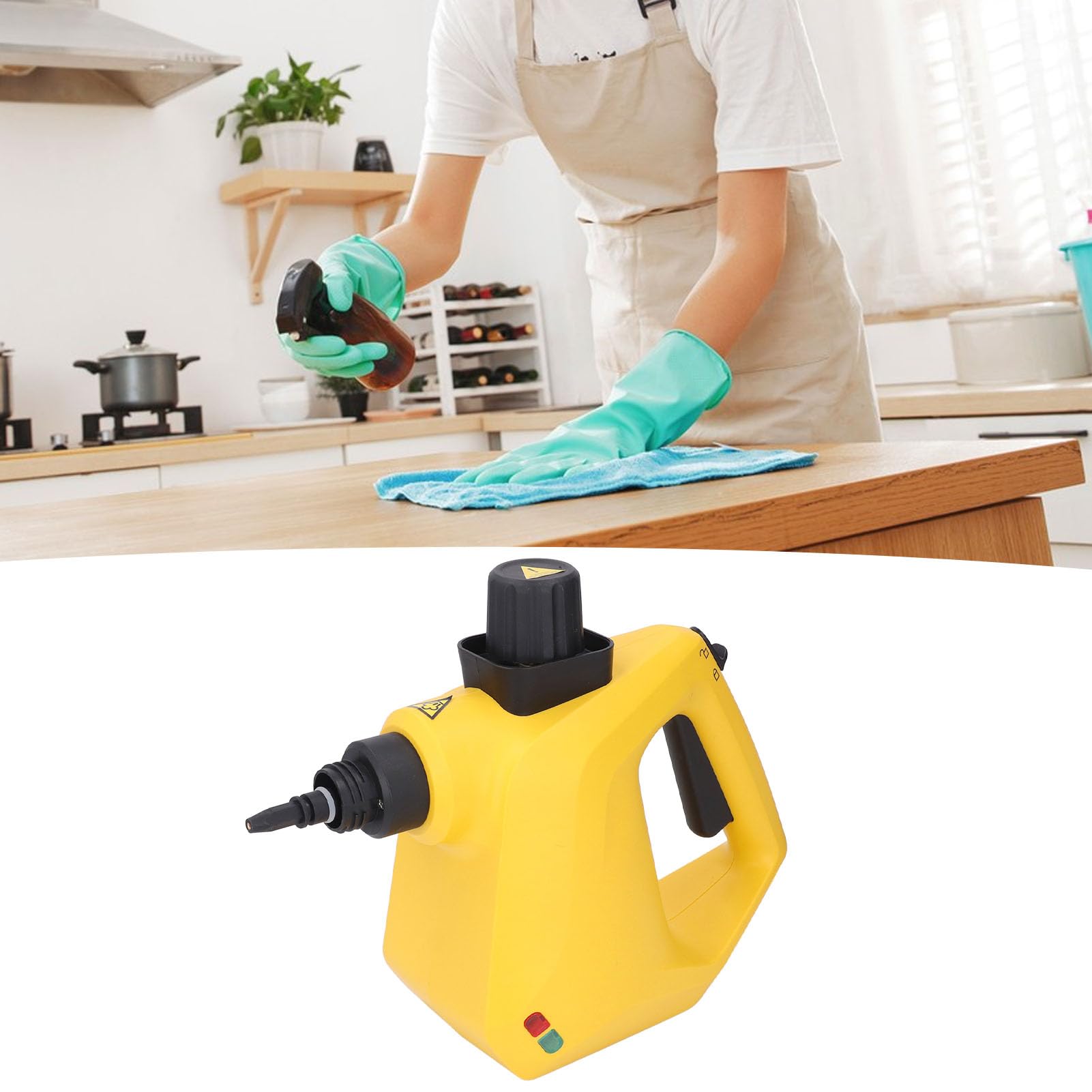 Hochleistungs Dampfreiniger Tragbar 250ml 9 Zubeh rteile Ideal f r Zuhause zur gr ndlichen Reinigung von B den Fugen und Polstern ohne Chemie