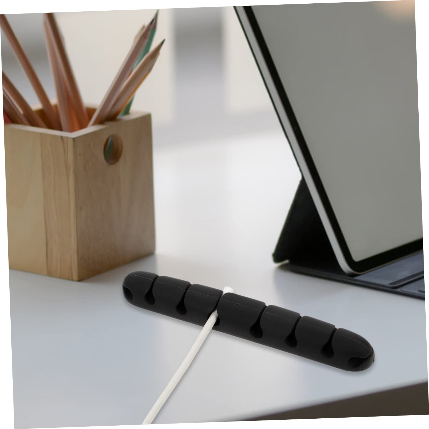 Mikikit 4sets Kabel Organizer Draht Organizer Klebstoff Für Kopfhörer Kabel 2 Stücke * 4