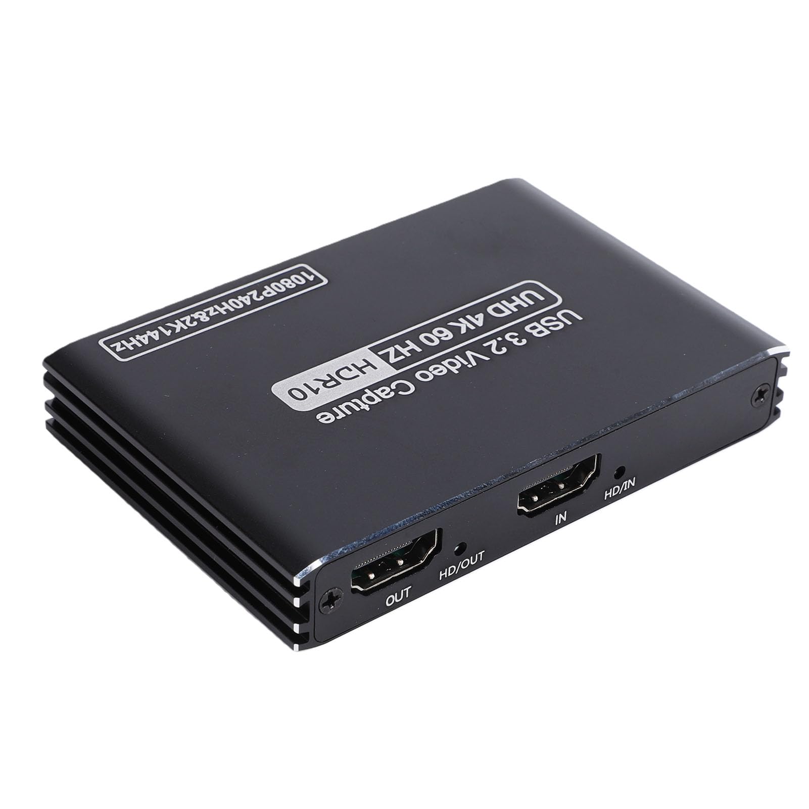 Jectse Scheda Video 4K 60Hz, Dispositivo di Interfaccia Multimediale HD USB 3.2 con Supporto HDR VRR per PC di Gioco in Streaming Live OBS