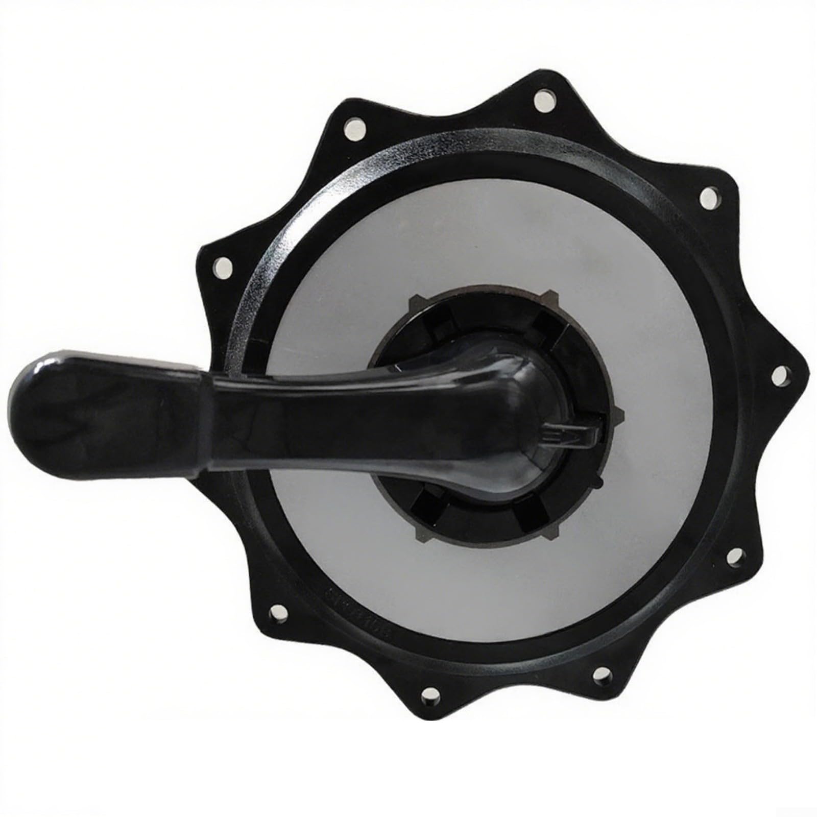 SPX0715BA3 - Cubierta de llave y mango para válvulas multipuerto Hayward, pieza de repuesto de filtro de 2 pulgadas para mantenimiento de piscinas, componente de plástico negro